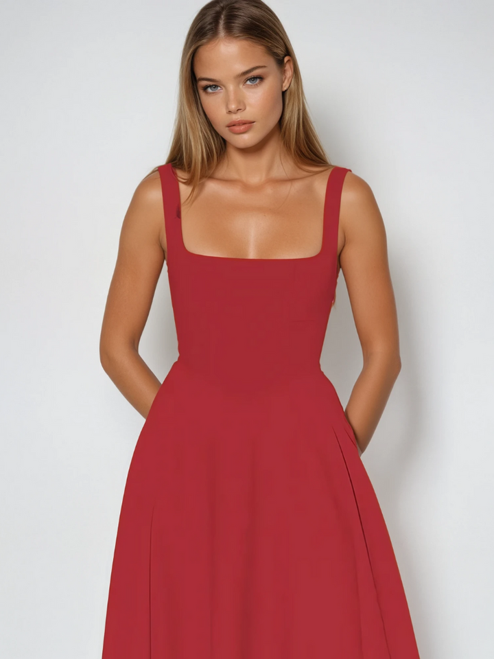 ATHENA / ELEGANT MIDI DRESS