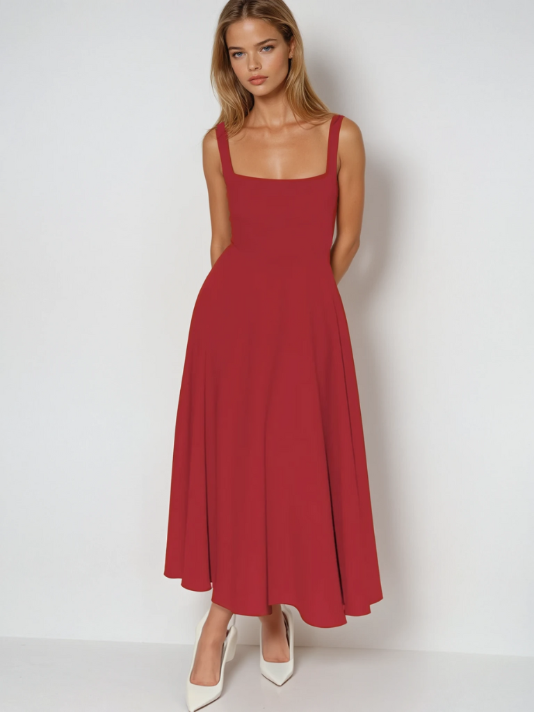ATHENA / ELEGANT MIDI DRESS
