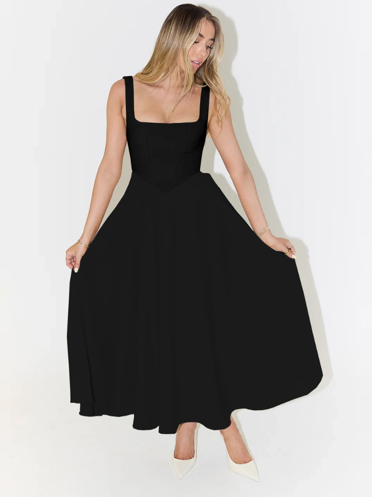 ATHENA / ELEGANT MIDI DRESS