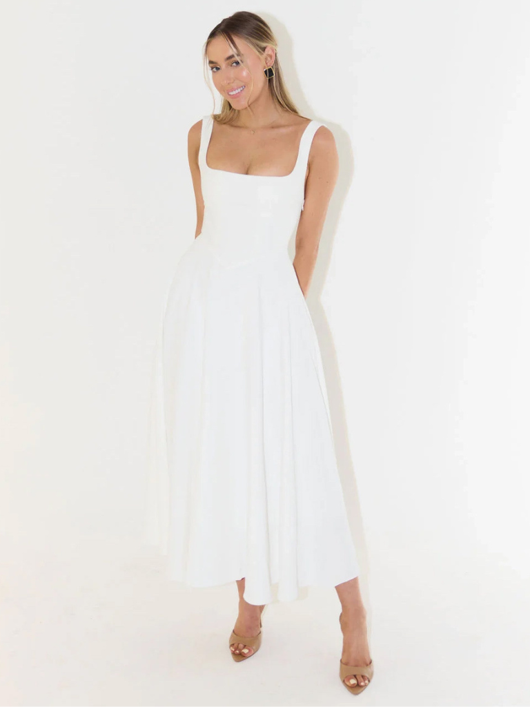 ATHENA / ELEGANT MIDI DRESS