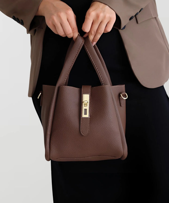 KARIS / LEATHER SHOULDER BAG