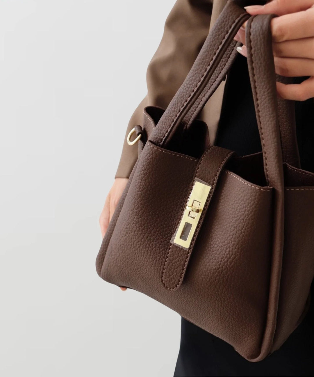 KARIS / LEATHER SHOULDER BAG