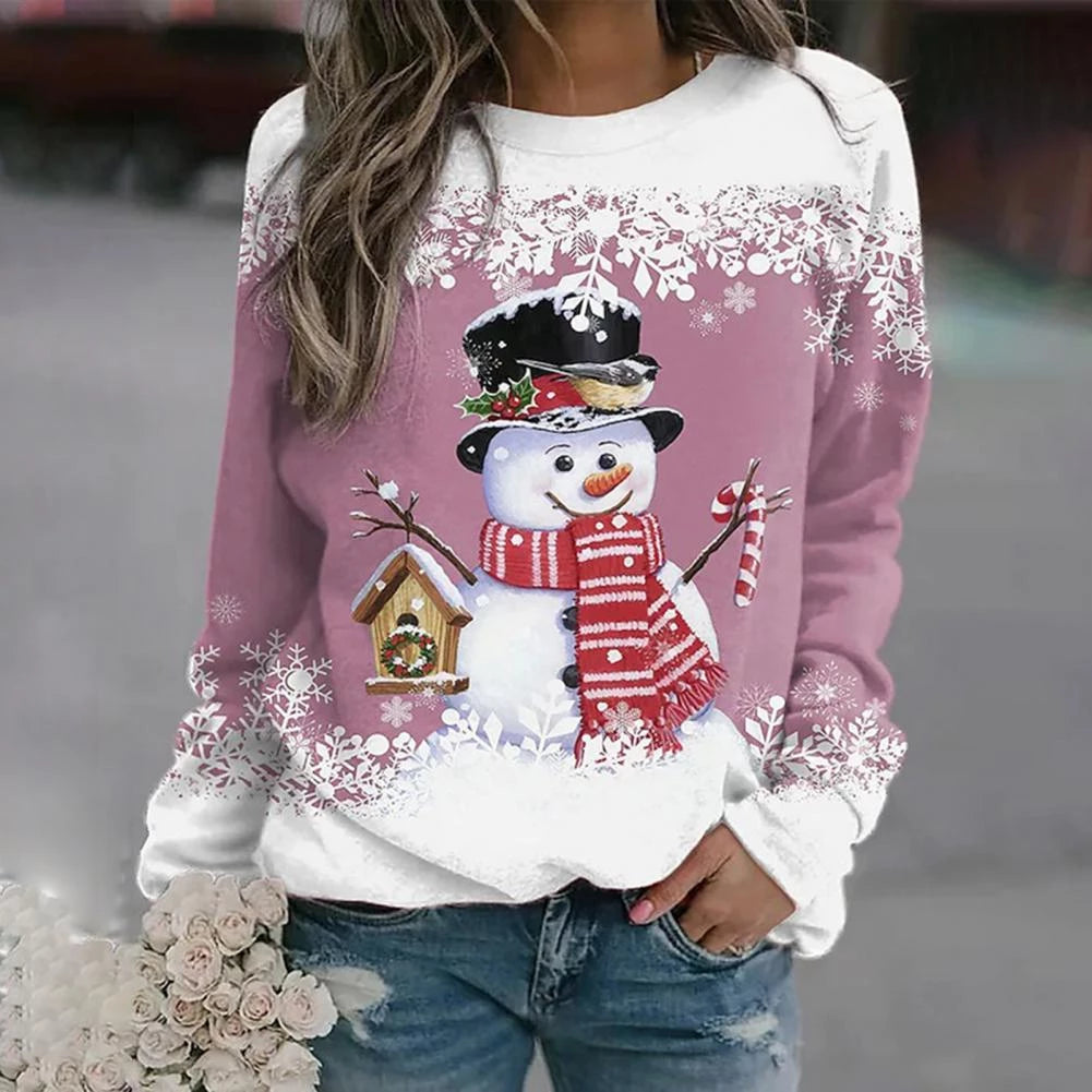 EVE / JUMPER WITH SNOWMAN DESIGN