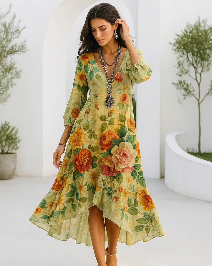 DANA / HIGH-LOW DRESS