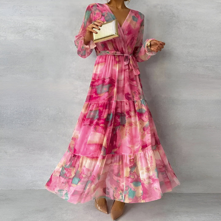 ROBYN / REFINED PLEATED SUMMER DRESS