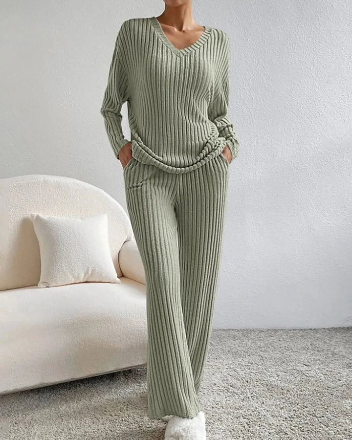 MAISIE / COSY KNITTED 2-PIECE SET