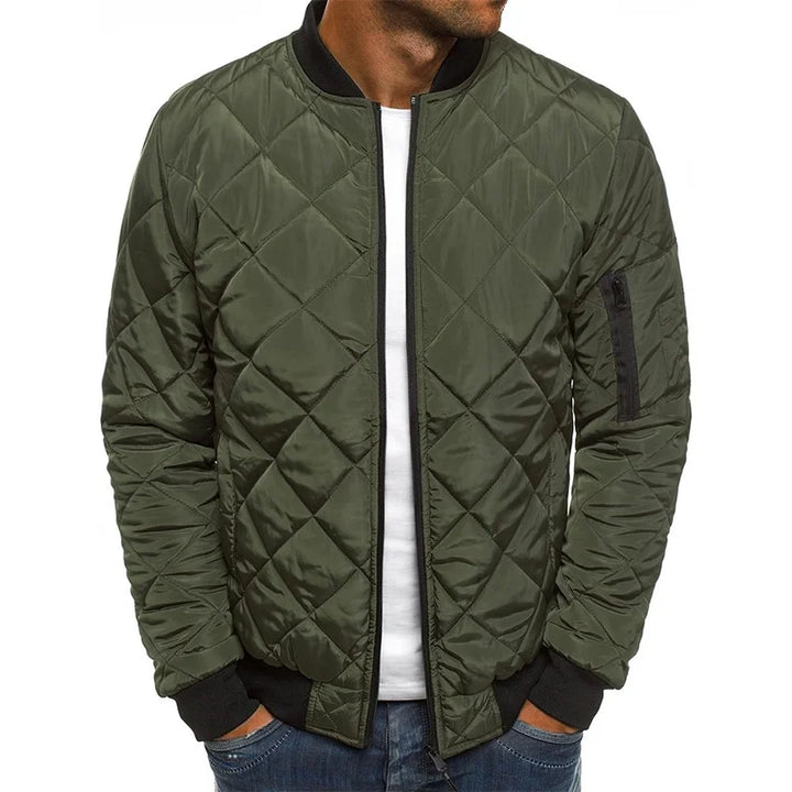 ALDRIC / QUILTED BOMBER JACKET