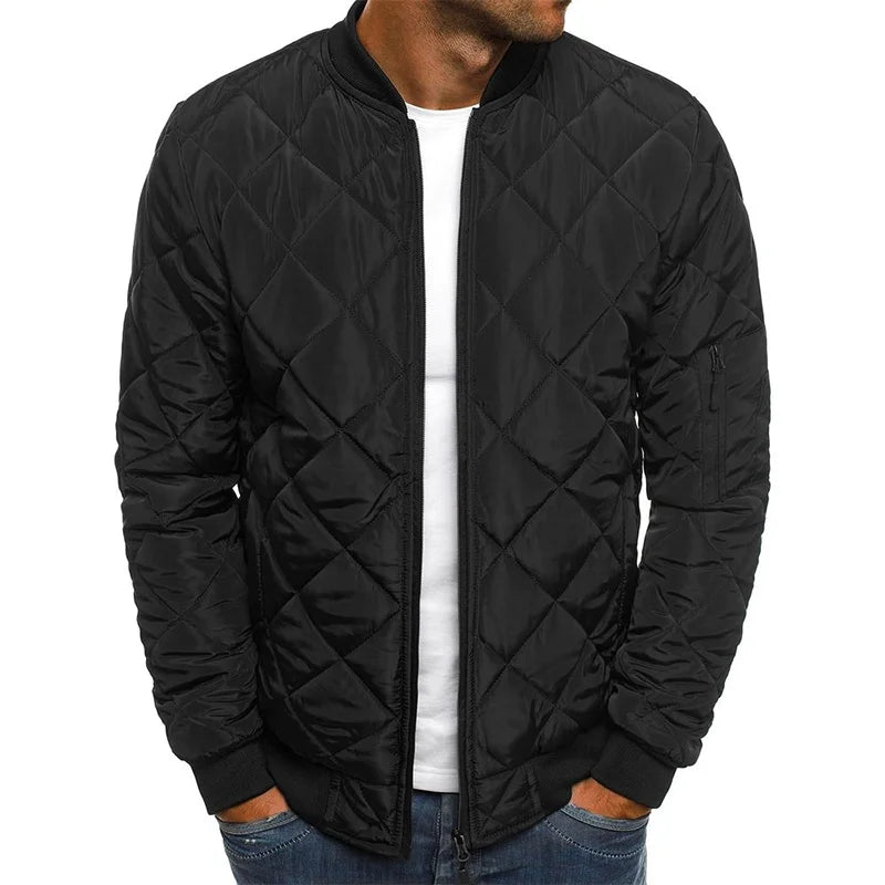 ALDRIC / QUILTED BOMBER JACKET