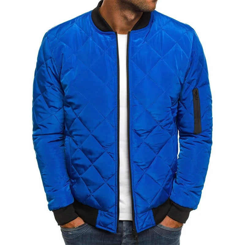 ALDRIC / QUILTED BOMBER JACKET