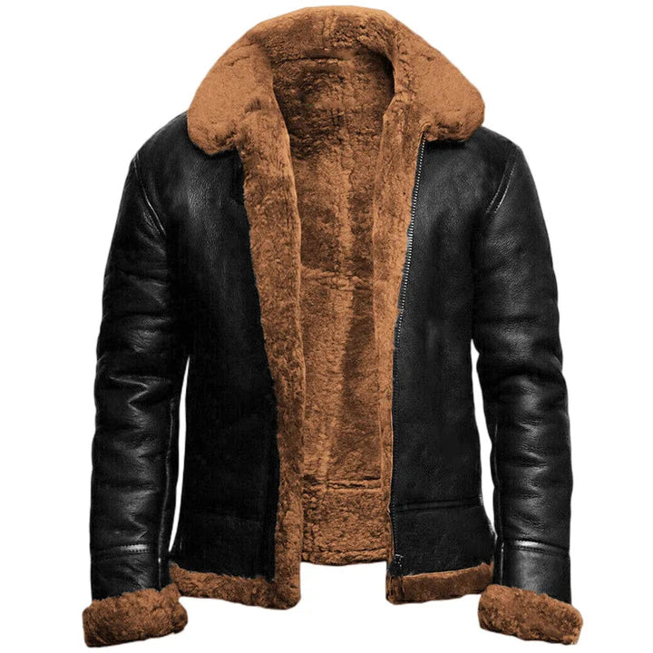 ISAAC / LEATHER WINTER COAT