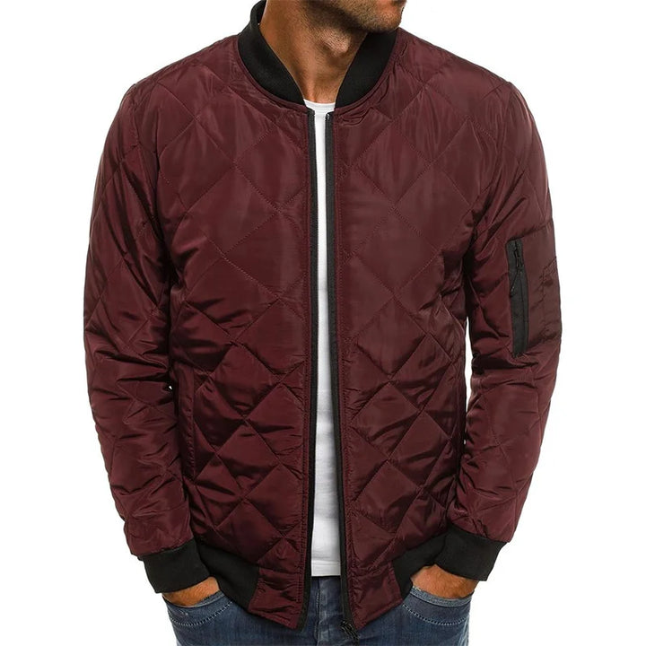 ALDRIC / QUILTED BOMBER JACKET