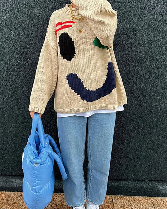 POSY / BRIGHT COMFY KNIT JUMPER