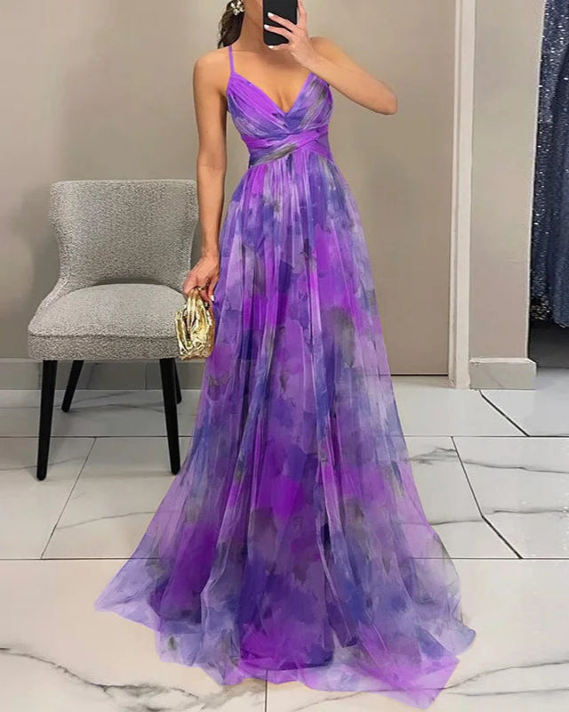 CAROLINA / FLORAL MAXI DRESS