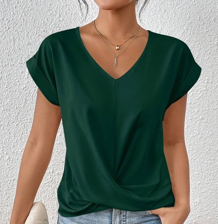 KELLY / V-NECK TOP