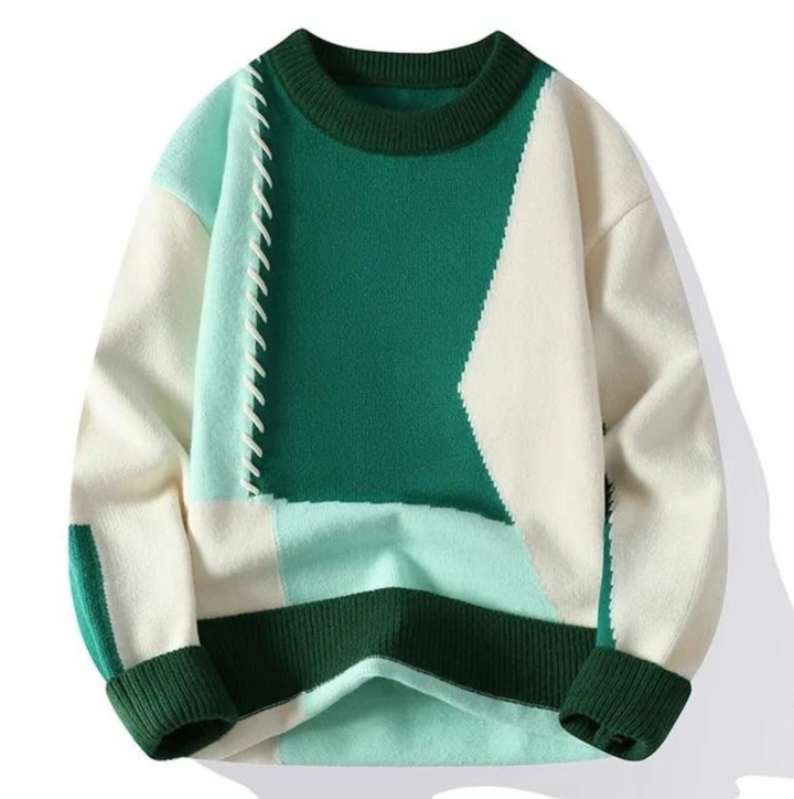 ALEX / PATCHWORK PULLOVER