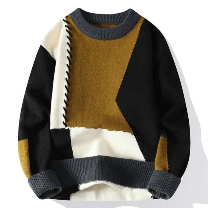 ALEX / PATCHWORK PULLOVER