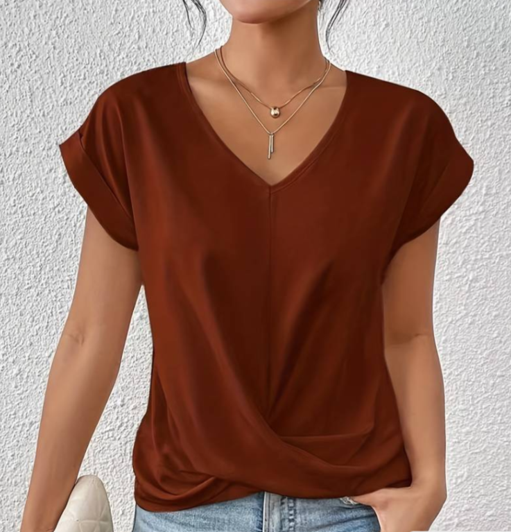 KELLY / V-NECK TOP