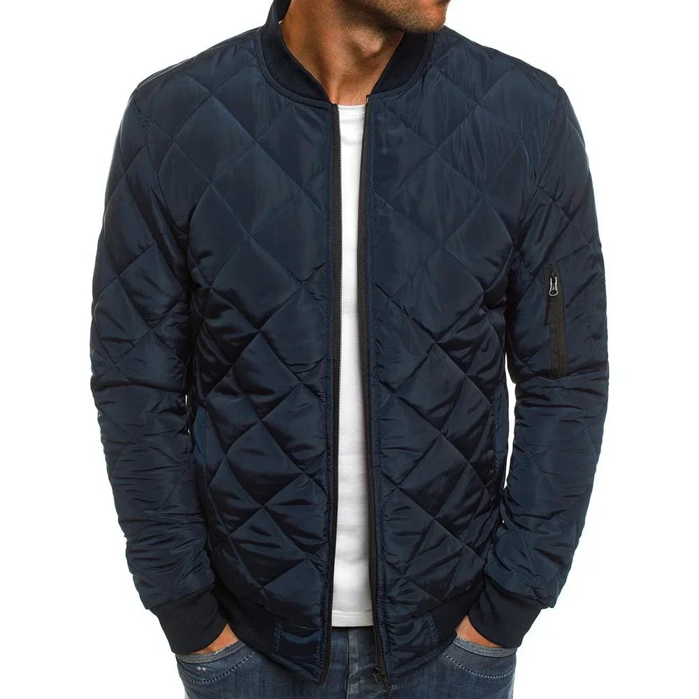 ALDRIC / QUILTED BOMBER JACKET