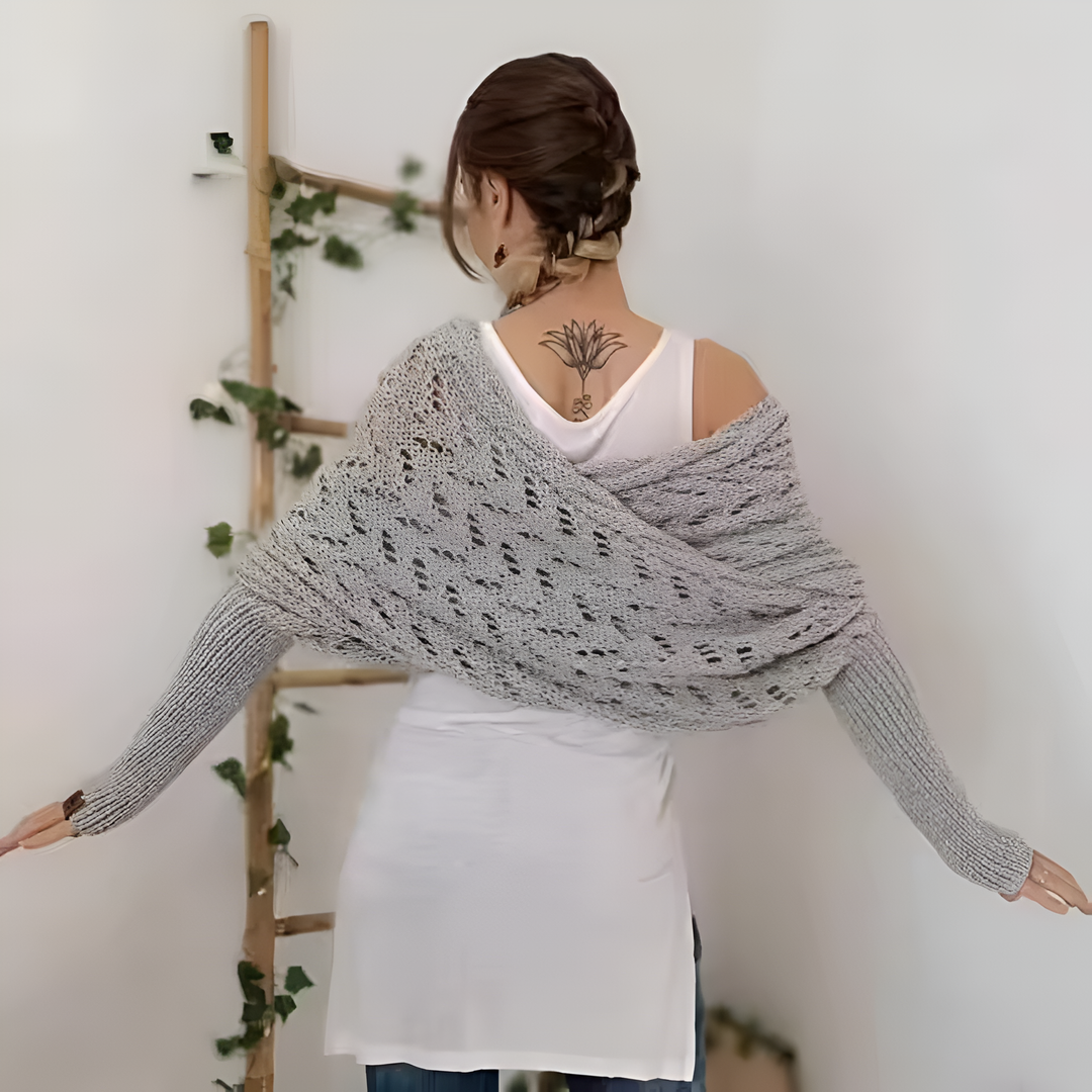CATHERINE / SCARF JUMPER