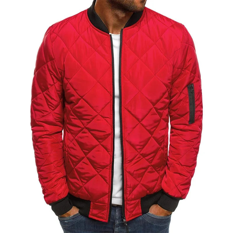 ALDRIC / QUILTED BOMBER JACKET