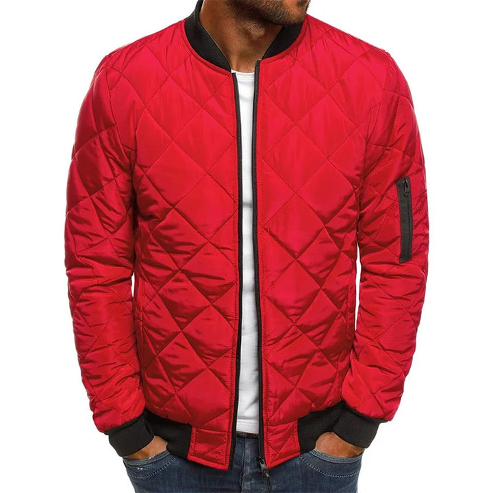 ALDRIC / QUILTED BOMBER JACKET