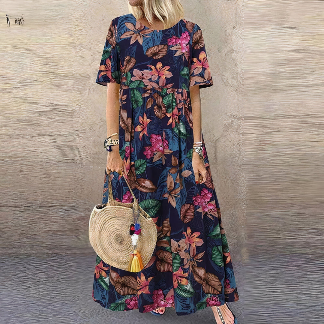 JONNAH / FLORAL MAXI DRESS