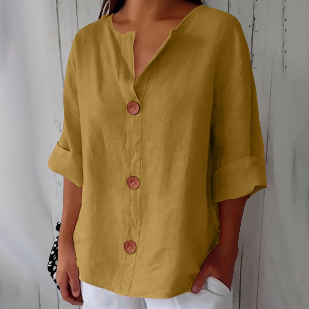 SYBELLA  / V-NECK BLOUSE
