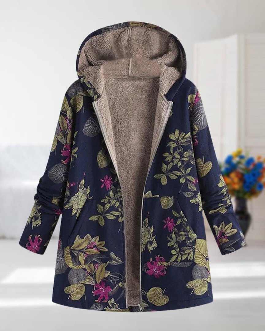 ASTRID / CHIC FLORAL COAT