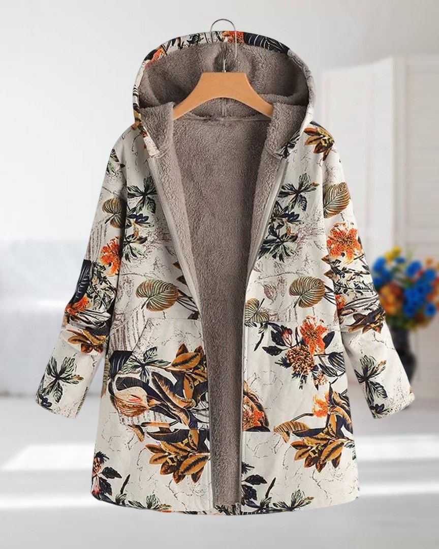 ASTRID / CHIC FLORAL COAT