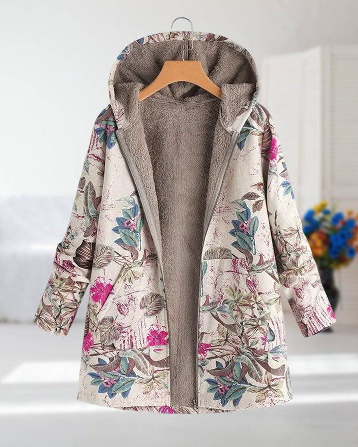 ASTRID / CHIC FLORAL COAT