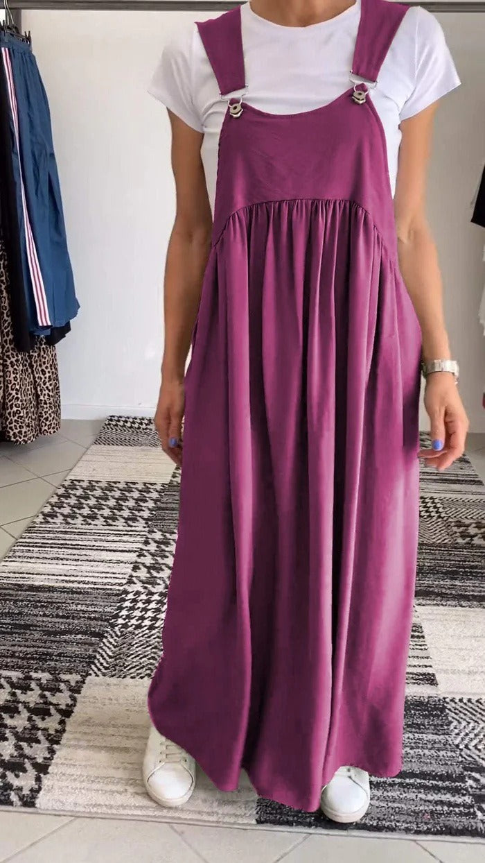 ZIDNEY / SLEEVELESS JUMPSUIT