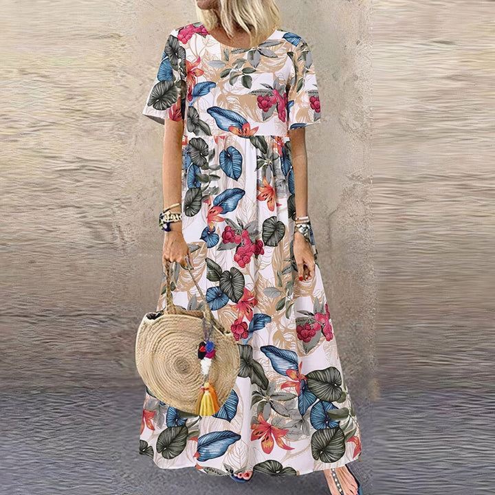 JONNAH / FLORAL MAXI DRESS