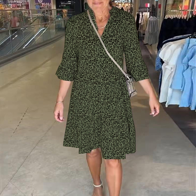 BRENDA / LEOPARD DRESS
