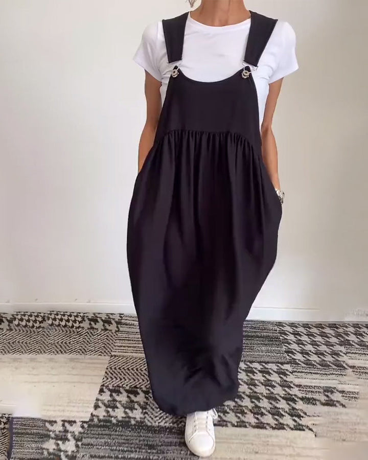 ZIDNEY / SLEEVELESS JUMPSUIT