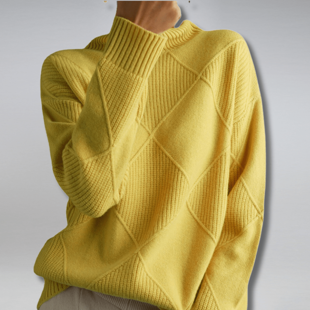 CATRIONA / KNITTED ROLL-NECK