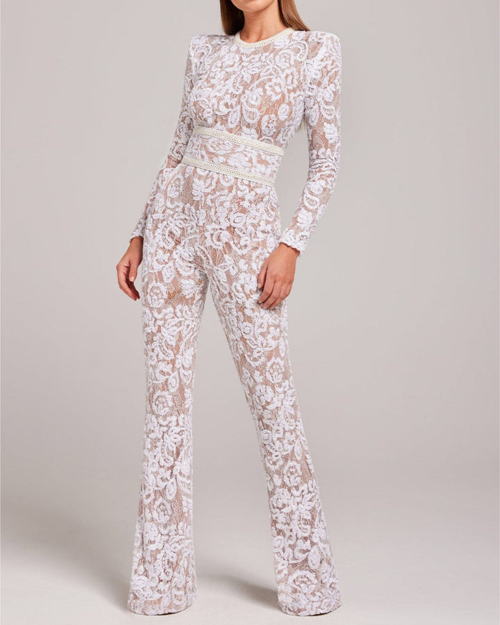 LIVIA / LACE GLAMOUR JUMPSUIT