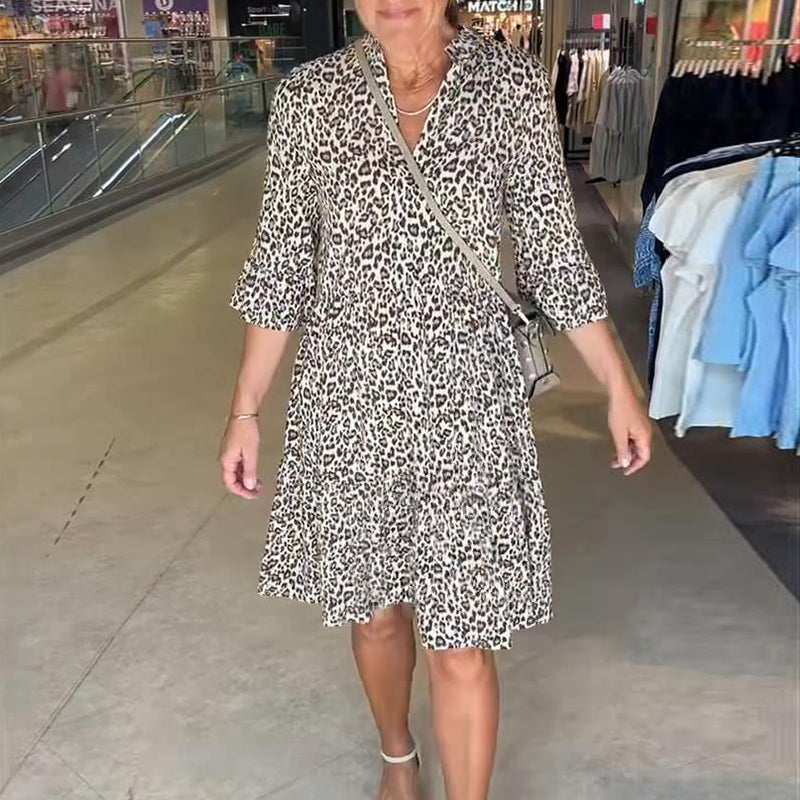 BRENDA / LEOPARD DRESS