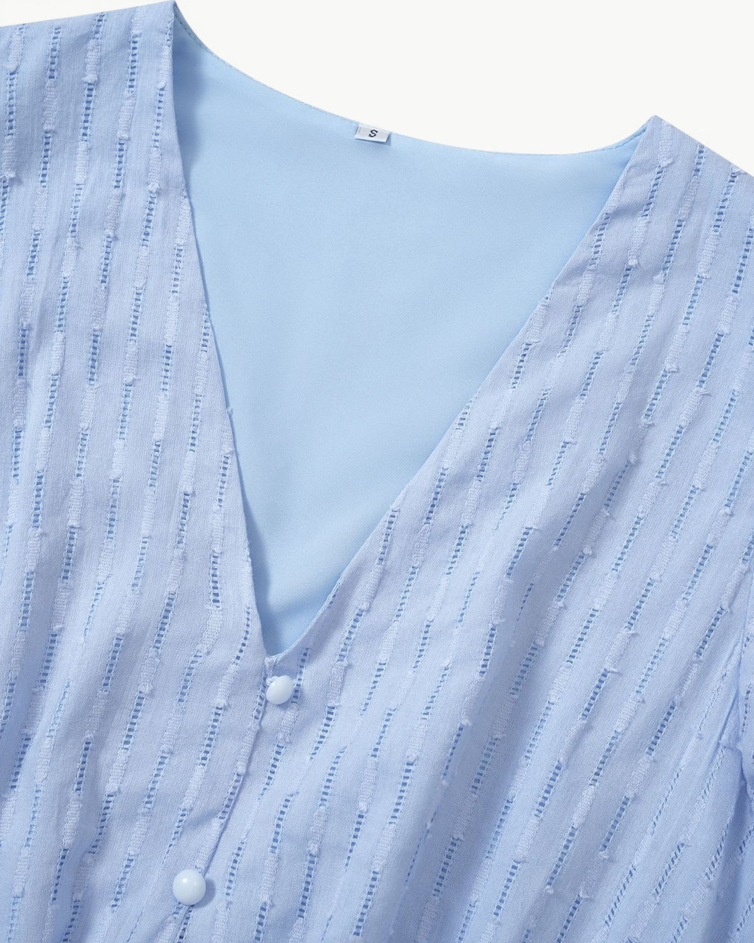 MILA / MIDI DRESS WITH FRILL SLEEVES