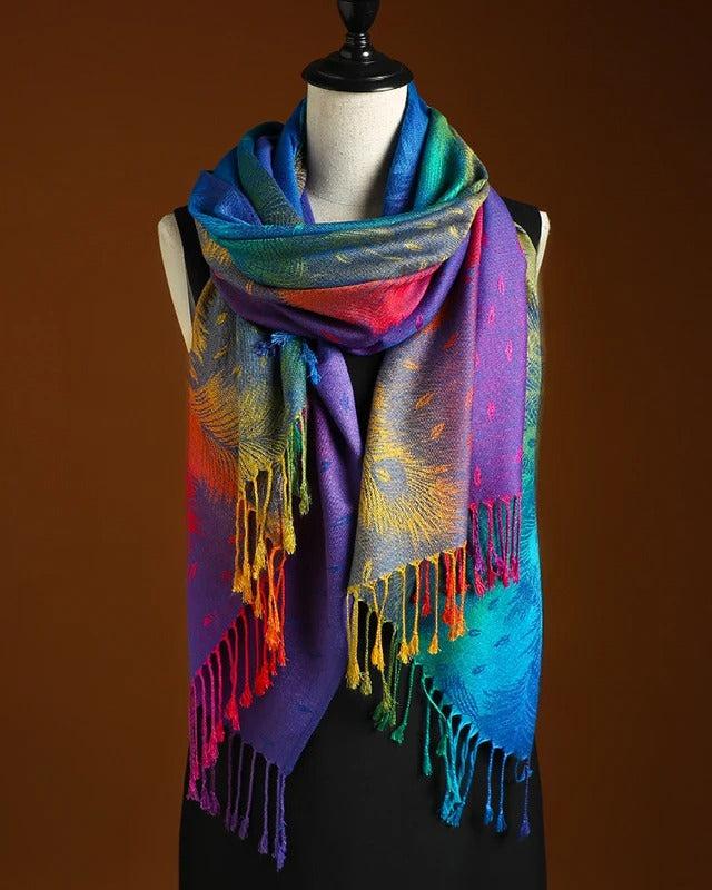 SUE / PREMIUM GRADIENT SCARF