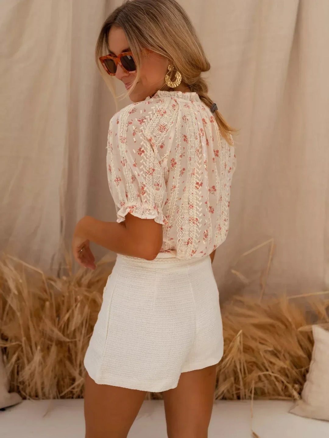 JOANNE / FLOWER BLOUSE
