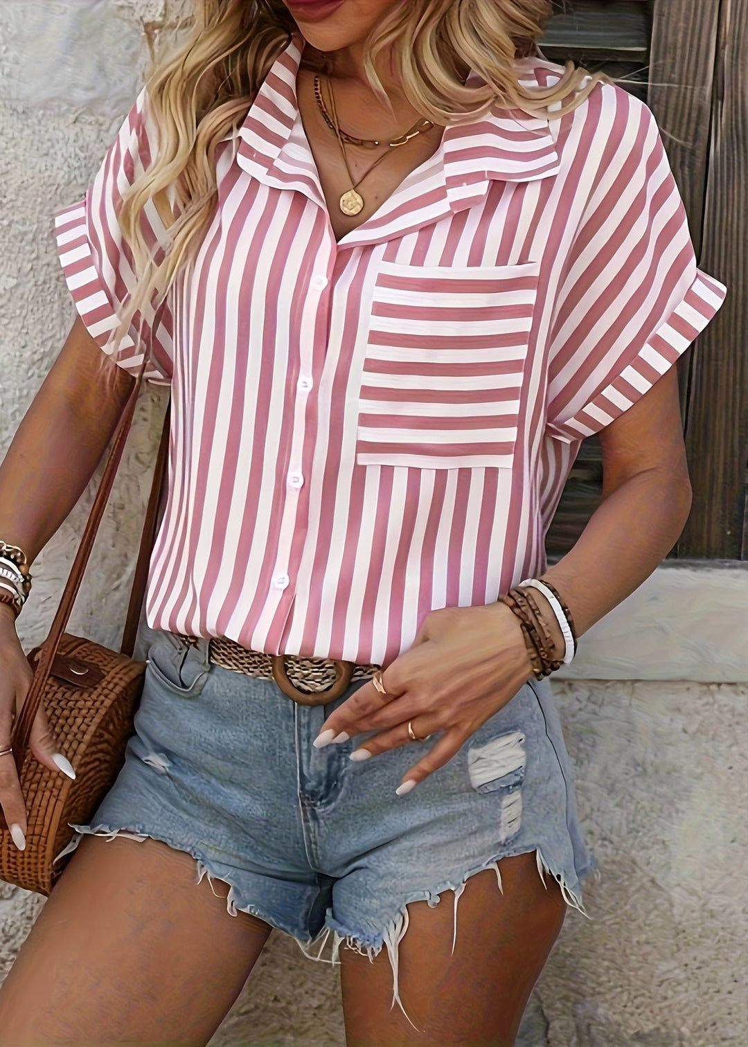 MARNIE / STRIPED TOP