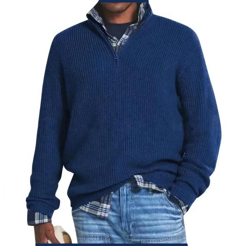 SILAS / STYLISH ZIP-UP JUMPER