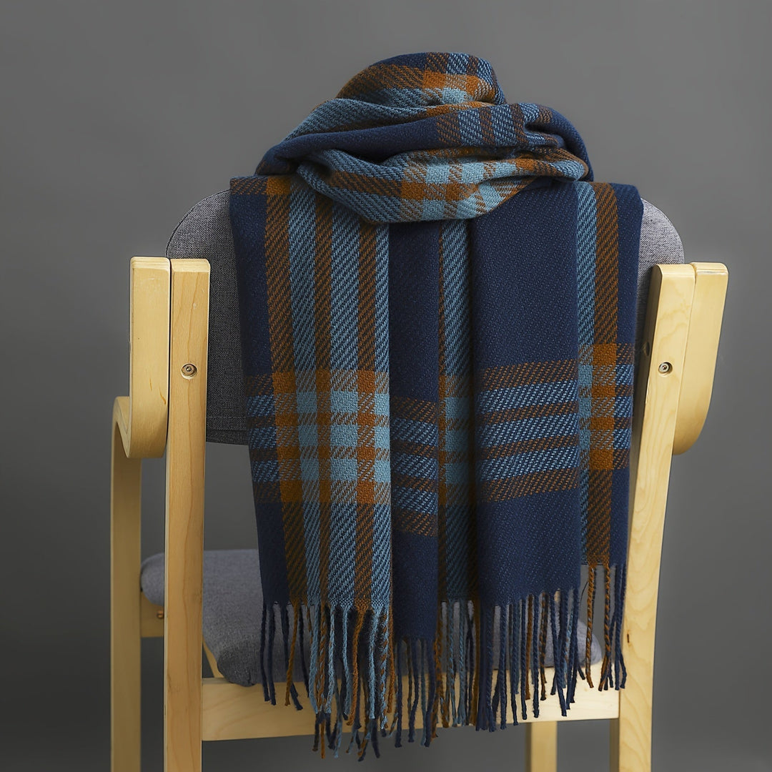 ELLIS / ELEGANT PLAID SCARF