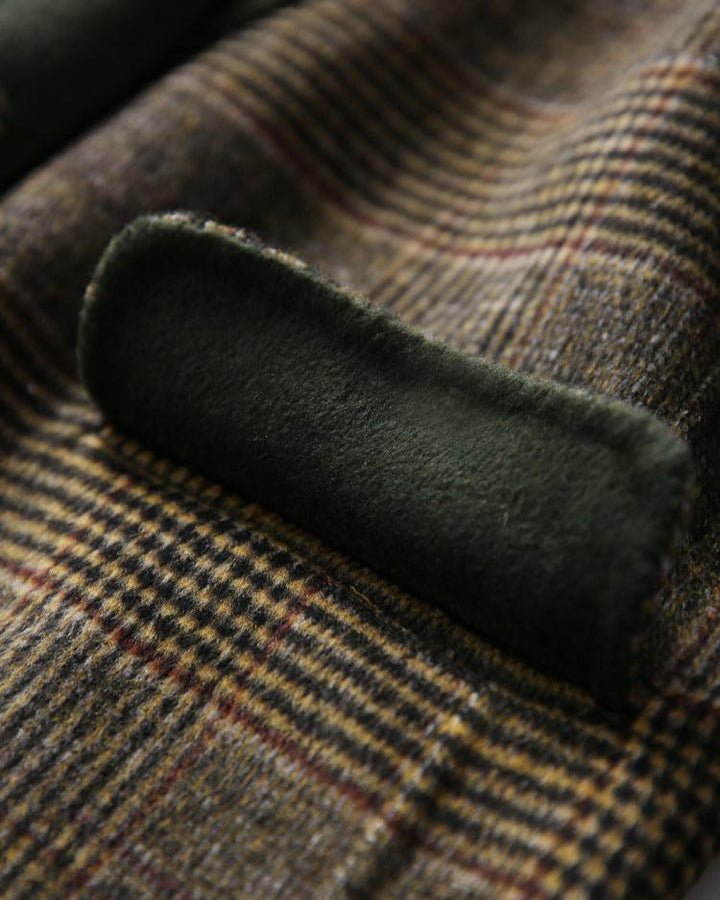 BAILEY / CLASSIC PLAID WOOL COAT