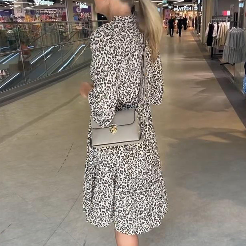 BRENDA / LEOPARD DRESS