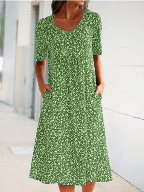 SERENA / FLORAL MIDI DRESS