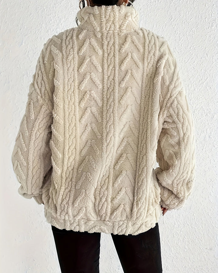 WILLOW / CLASSY QUARTER-ZIP JUMPER