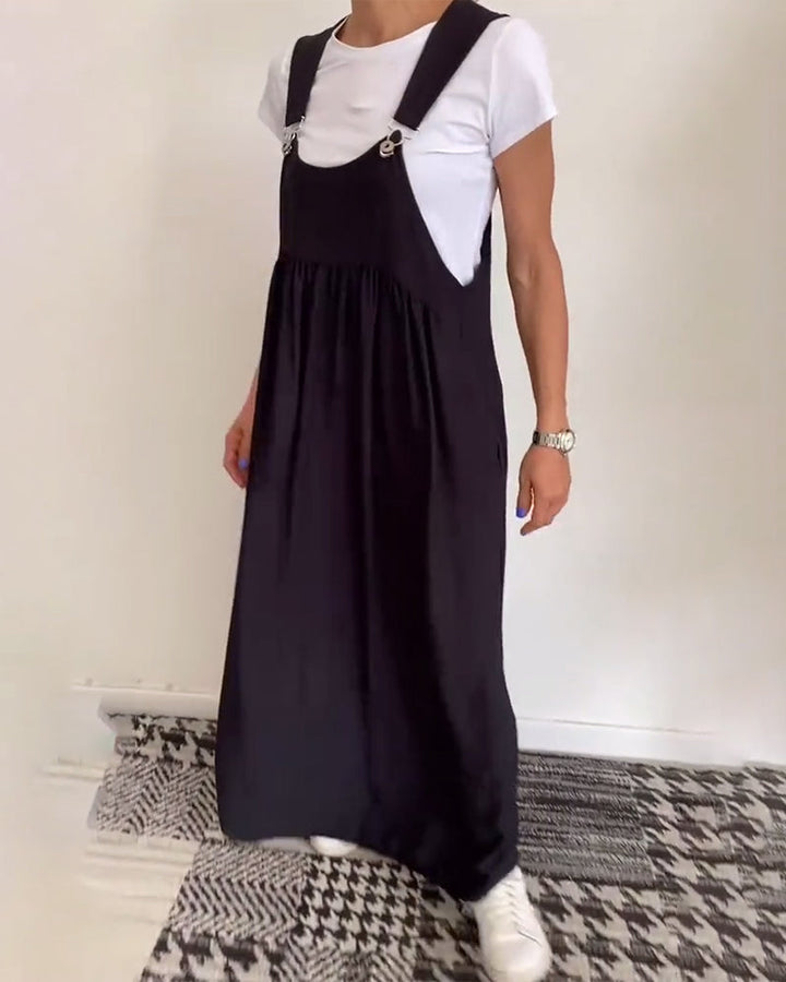 ZIDNEY / SLEEVELESS JUMPSUIT