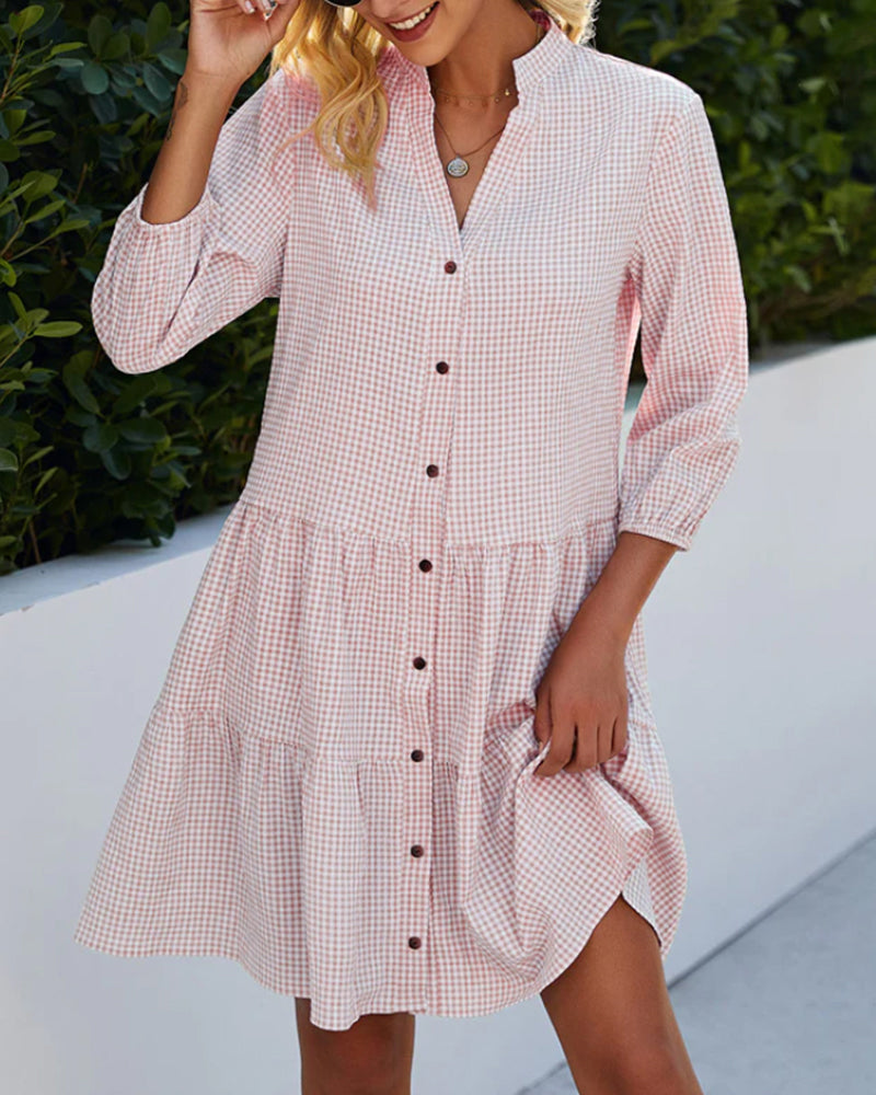 GRACIE / PRINTED MIDI DRESS
