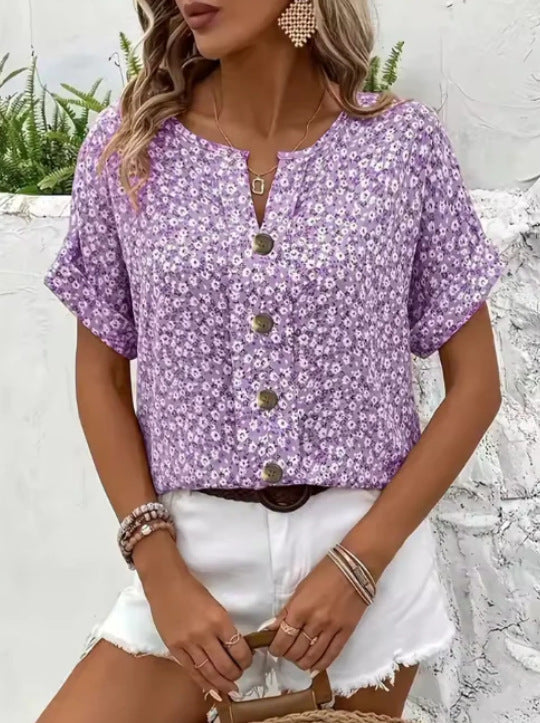 YVETTE / FLORAL TOP